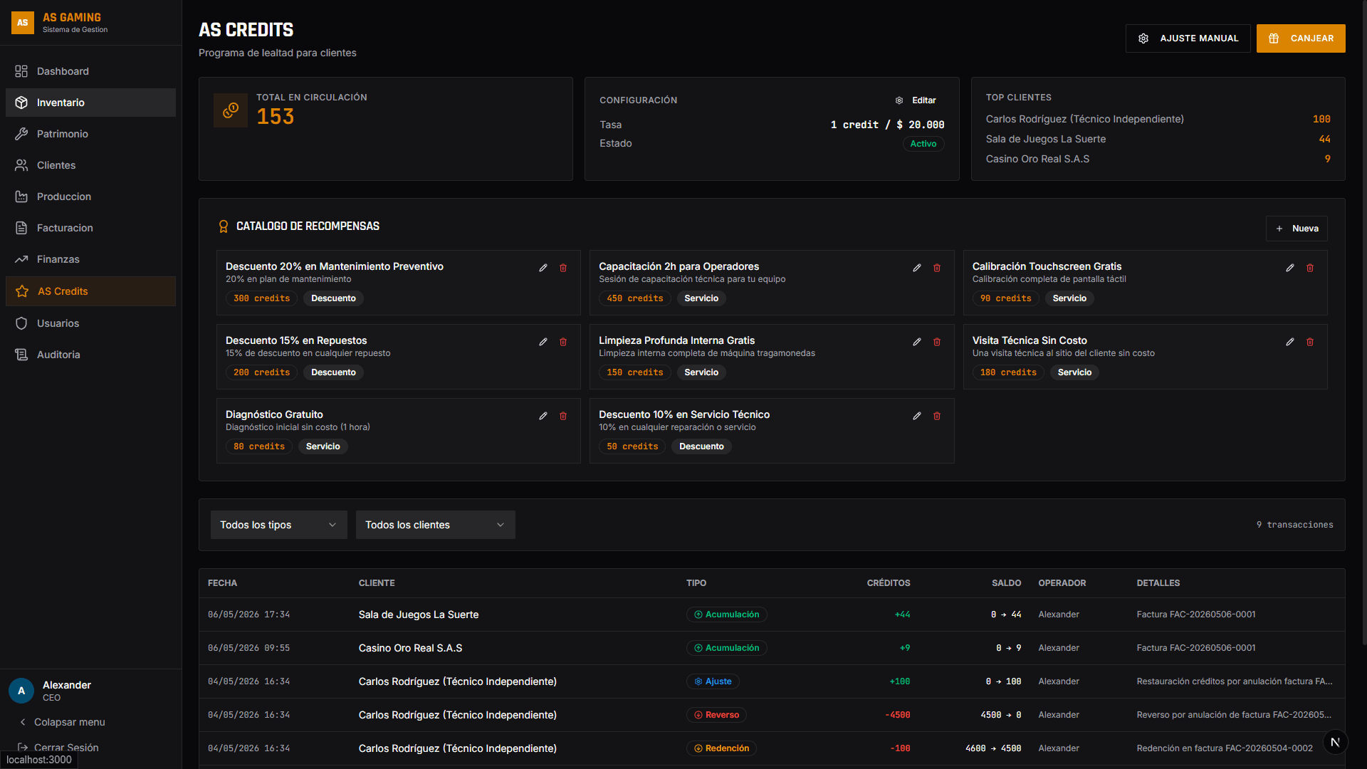 AS Gamings Integral System screenshot 3